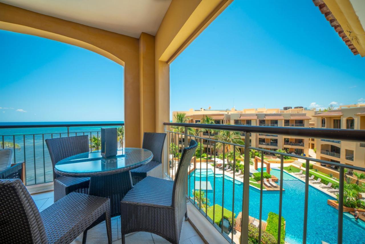 Condo Surf 405 - Luxury Oceanview Beachfront 3 Bedroom With Gym - At El Faro Condos Плая дел Кармен Екстериор снимка